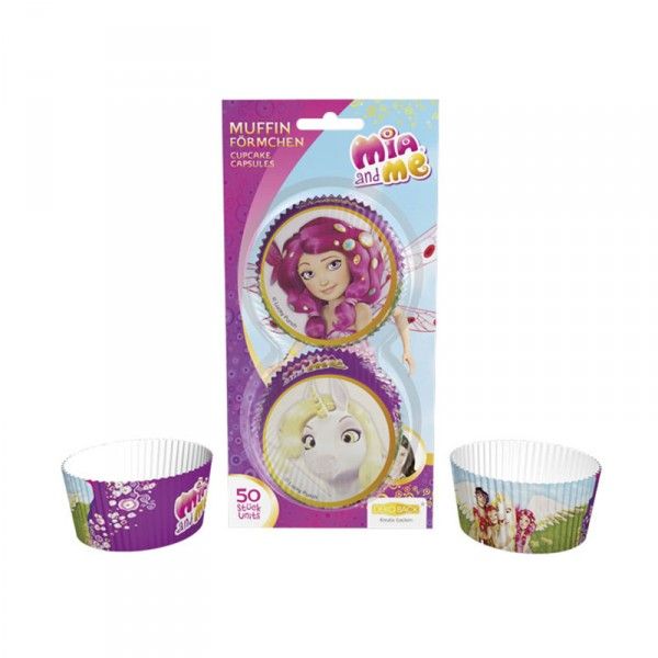 Muffinförmchen Mia and Me, 50 Stück