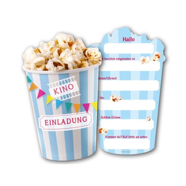 Einladungskarten Kino