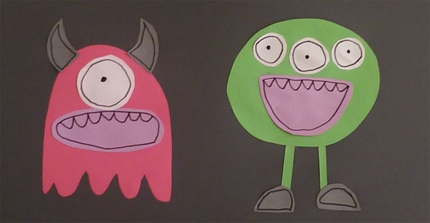 Monster Basteln | dansenfeesten