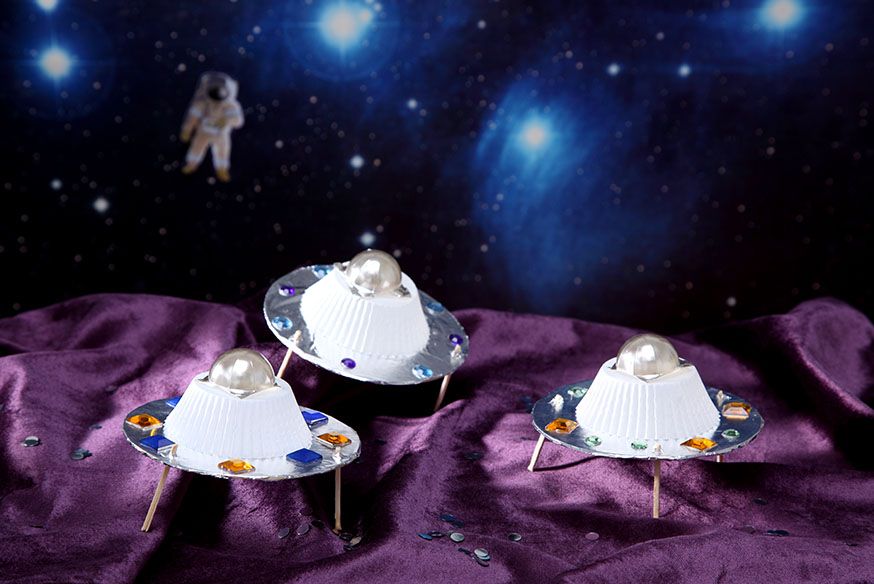 Bastelanleitung für galaktisch-starkes UFO | Tambini