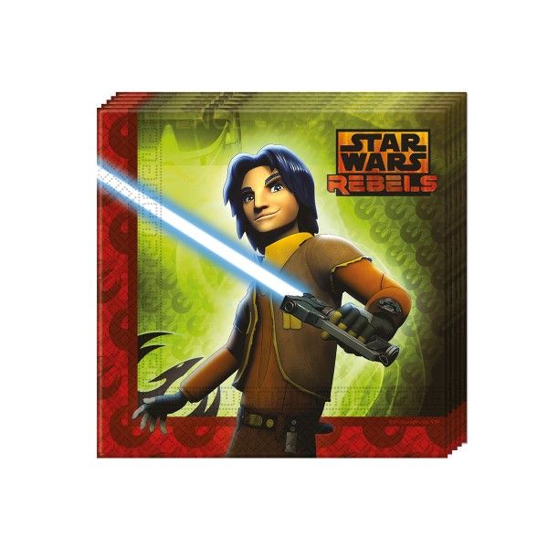 Servietten Star Wars Rebels, 33cm, 20 St