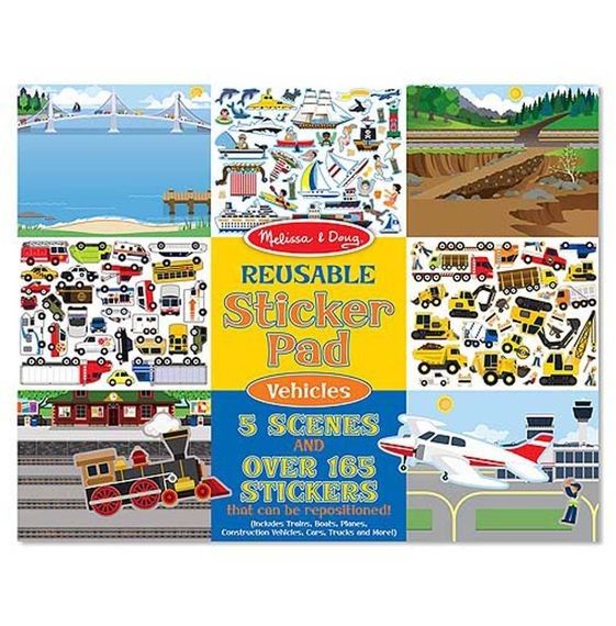 Sticker Buch Fahrzeuge, 165-teilig