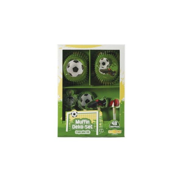 Muffinset Fussball, 48-teilig