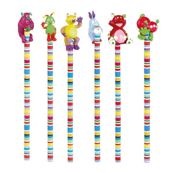 Bleistift Monster, verschiedene Ausführungen, 1 Stück