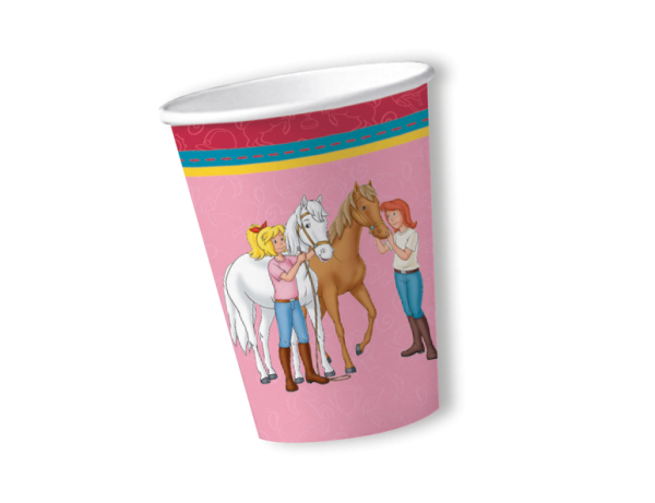 Pappbecher Bibi & Tina, 200 ml, 8 Stück