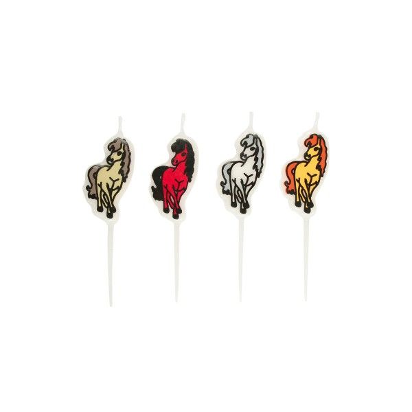 T1142141-Mini-Kerzen-Pferd-Charming-Horses-4-Stueck
