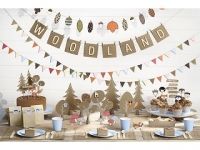 Wimpelkette Woodland (Wald), 115 cm Wimpelkette Woodland (Wald), 115 cm