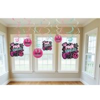 Hängedeko Rockstar, 12 Stück Hängedeko Rockstar, 12 Stück