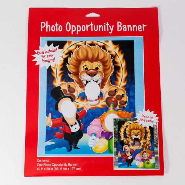 Fotobanner Zirkus, 101x127cm X