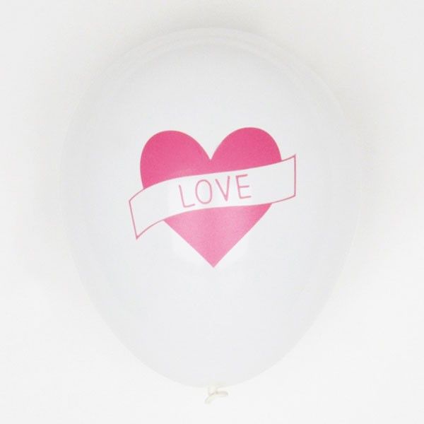 Luftballoons-love-30cm-5-Stueck-neu