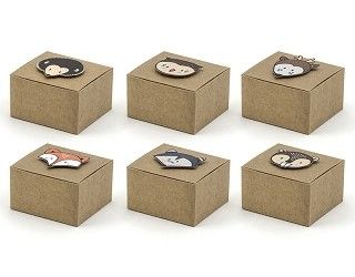 Geschenkboxen Woodland (Wald), 6 Stück