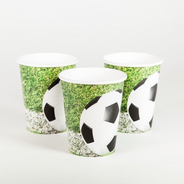 Pappbecher Fussball