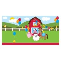 Tischdecke Bauernhof, 137x274cm Tischdecke Bauernhof, 137x274cm