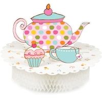 Tischdekoration Tee Party, 22,8x29,8cm Tischdekoration Tee Party, 22,8x29,8cm