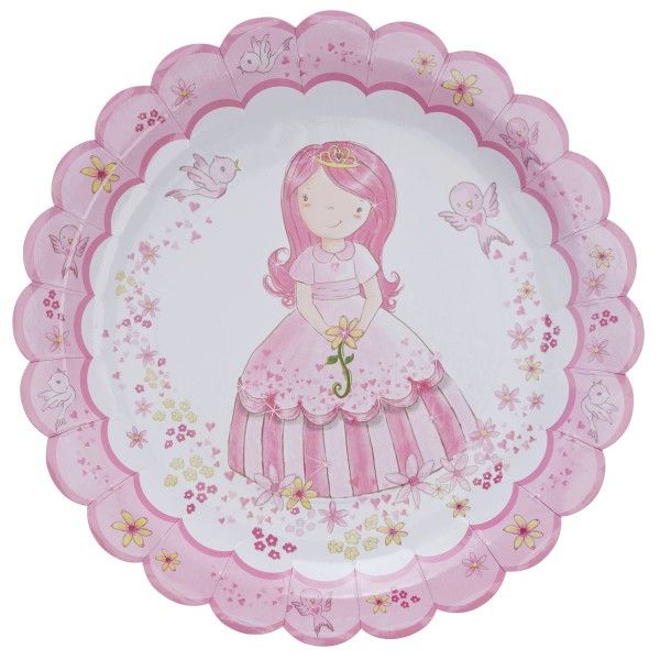 Pappteller Prinzessin, 