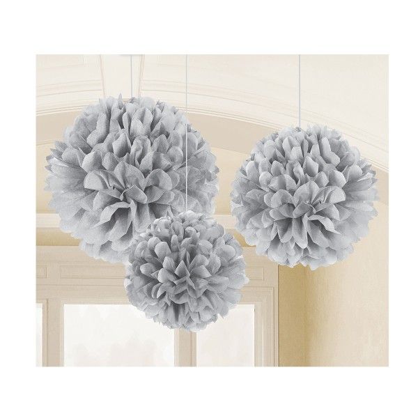 Pompon silver