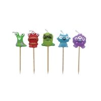 Minikerzen Monster, 5 St