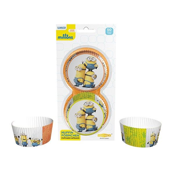 Muffinf�rmchen Minions, 50 St�ck