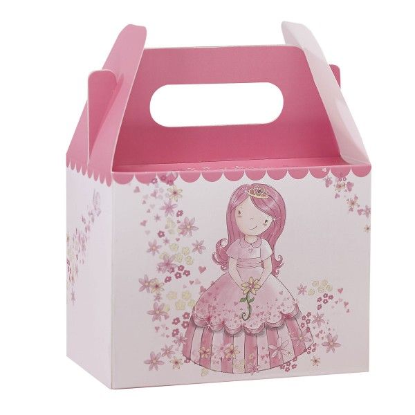 Geschenkboxen Prinzessin, 10x15x20cm, 5 St