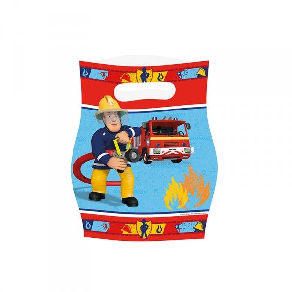 Partytüten Feuerwehrmann Sam, 8 Stück X X