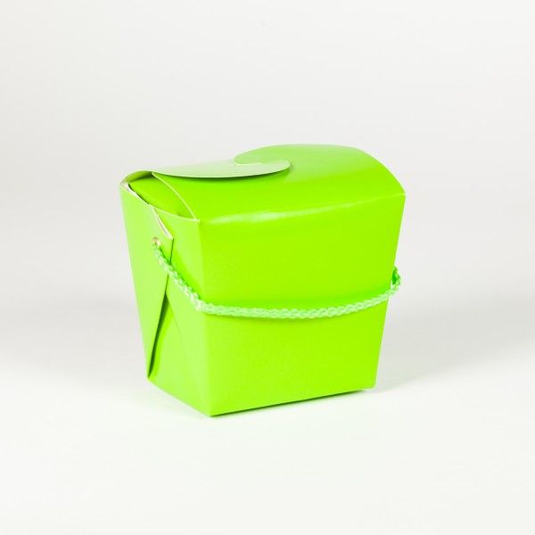 Mitgebsel Box, grün, 1 Stück X X