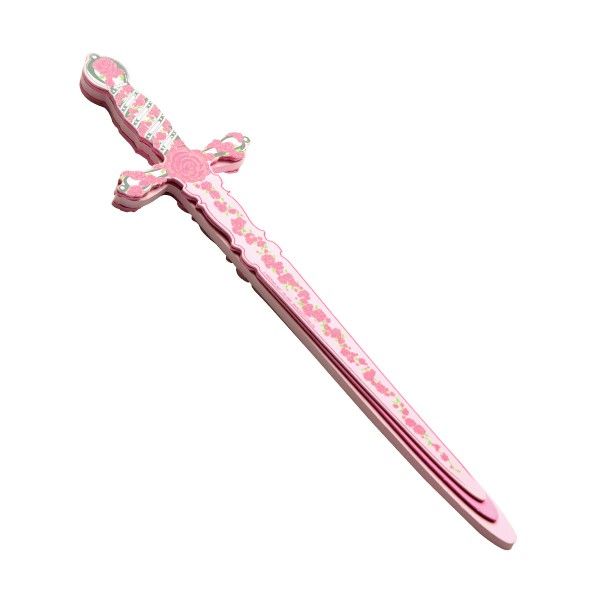 Moosgummi Schwert Prinzessin Rose, 50x13cm