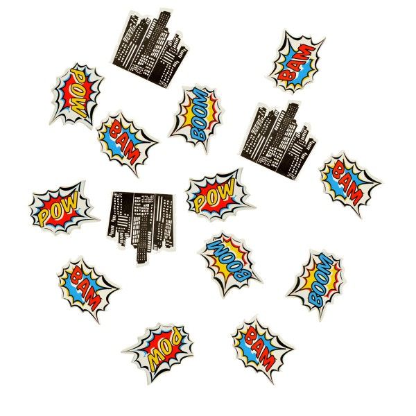 Konfetti Pop Art Superhelden, 14g