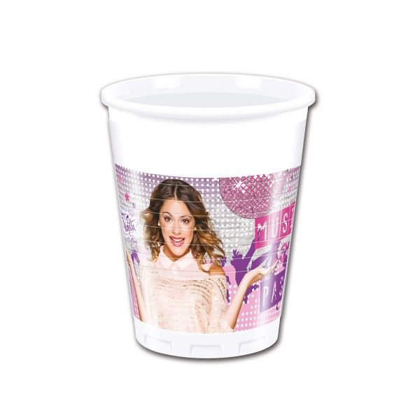 Becher Violetta, 200ml, 8 St