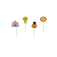 Minikerzen Zirkus, 4 Stück Minikerzen Zirkus, 4 Stück