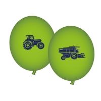 Ballons Bauernhof, bedruckt, 8 St Ballons Bauernhof, bedruckt, 8 St