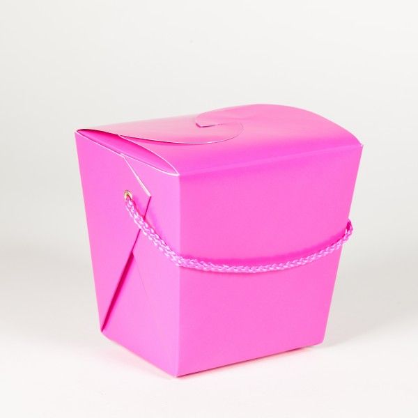Mitgebsel Box, rosa, 1 Stück X X