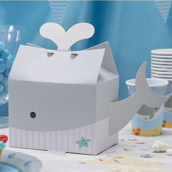 Partyboxen Unterwasserwelt, 20cm hoch, 5 Stück X