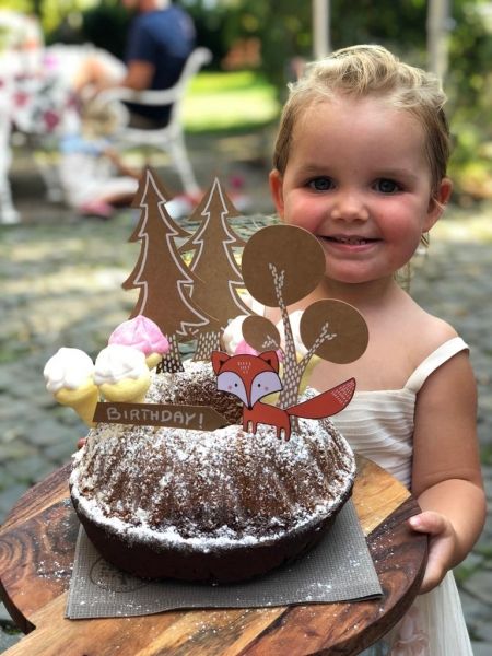 Cake und Cupcake Topper Woodland (Wald), 5 Stück