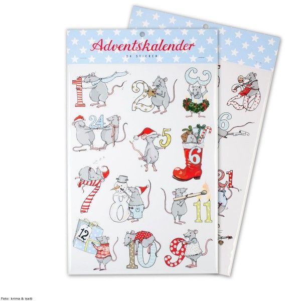 Sticker Adventskalender M