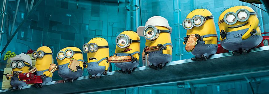 Rezeptideen für die Minionparty. • Foto: DESPICABLE ME 2, 2013. ©Universal Pictures/courtesy Everett Collection - Ich einfach unverbesserlich 2/action press