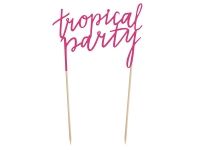 Cake Topper Tropical Party Cake Topper Tropical Party