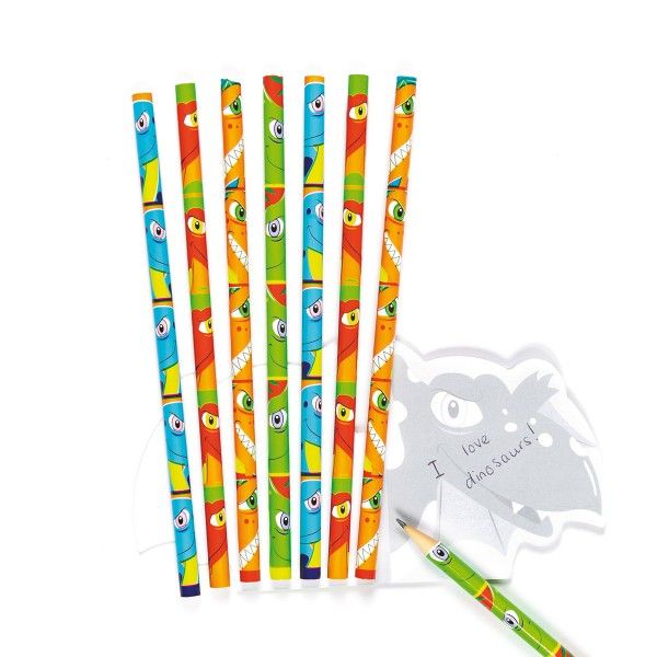 Bleistift Dino, 8 Stück X X