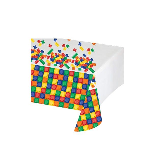 Tischdecke Bausteine, 137x259cm