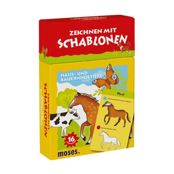 Schablonen Bauernhof 