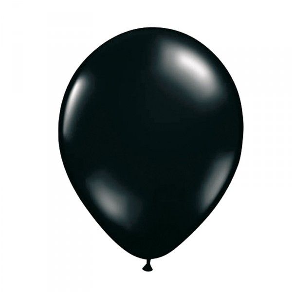 Luftballons schwarz, 10 Stück