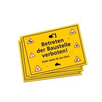 Tischsets Baustelle, 6 St