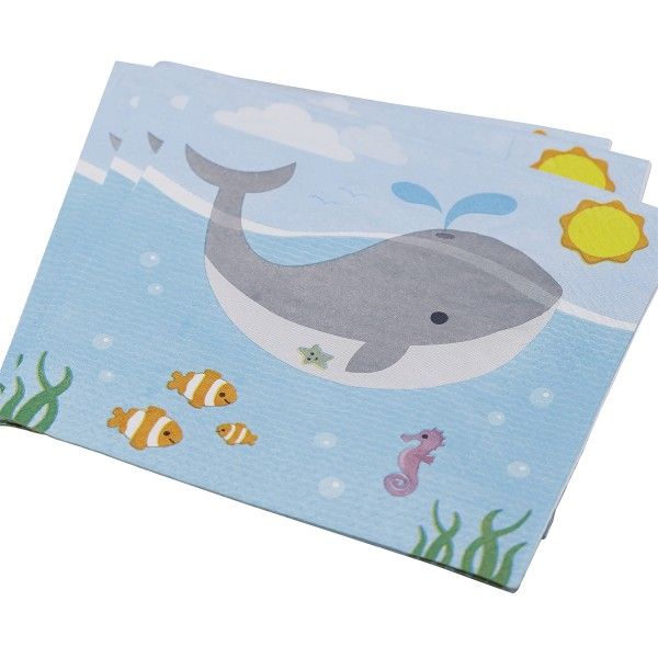Servietten Unterwasserwelt, 33cm, 20 Stück X