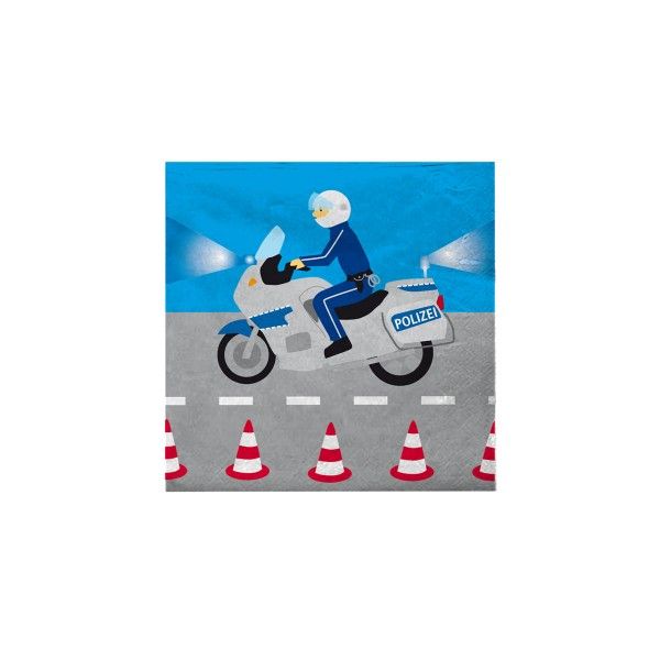 Servietten Polizei, 20 St