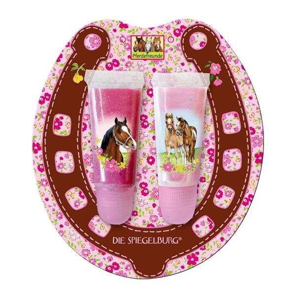 Pferdefreunde Lipgloss, Set mit zwei Tuben