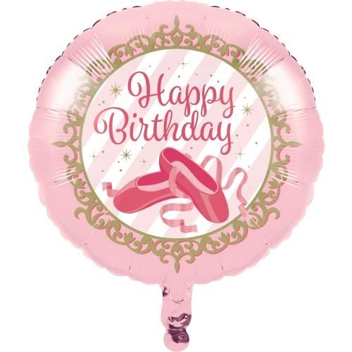 Folienballon bezaubernde Ballerina, 46 cm