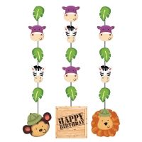 Hängedekoration Dschungel, 3-teilig Hängedekoration Dschungel, 3-teilig
