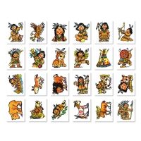 Mini-Tattoo Set Indianer, 24-teilig