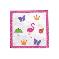 Servietten Motiv Flamingo, 20 St Servietten Motiv Flamingo, 20 St