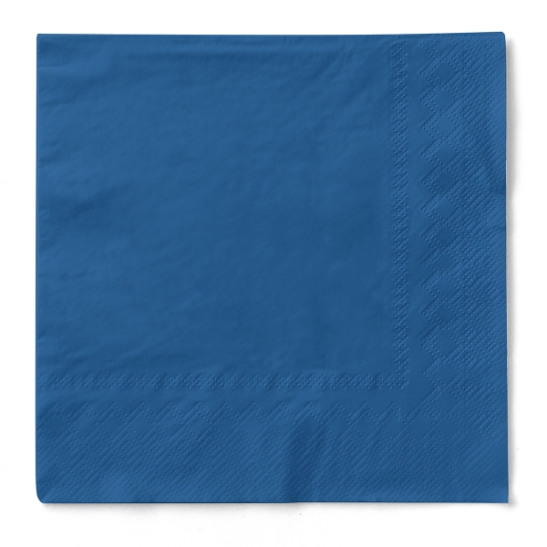 Servietten Blau, 33cm, 20 Stück
