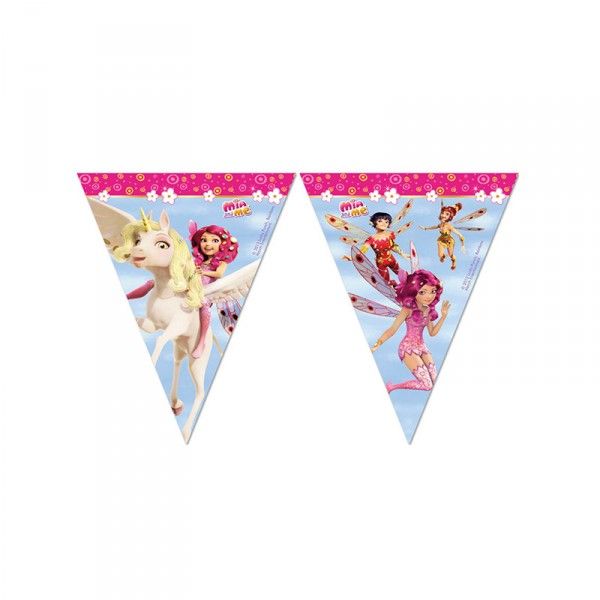 Wimpelkette Mia and me, 2,3m